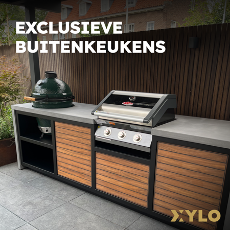 Uitvoeringen XYLO Buitenkeukens