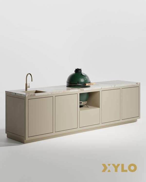 Luxe Licht Beige XYLO Buitenkeuken